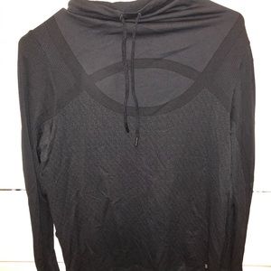Under armour black fitted shirt